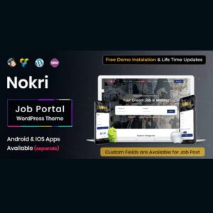 Nokri - Job Board WordPress Theme