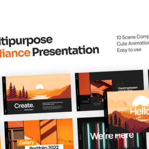 Brilliance Multipurpose Video Display After Effect Template