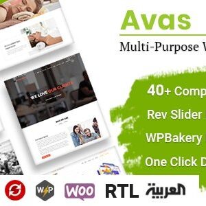 Avas – Multi-Purpose WordPress Theme